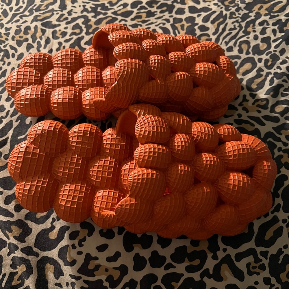 Orange Bubble Slides